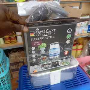 All Strong Glass _ Power Crest Electric Kettle.