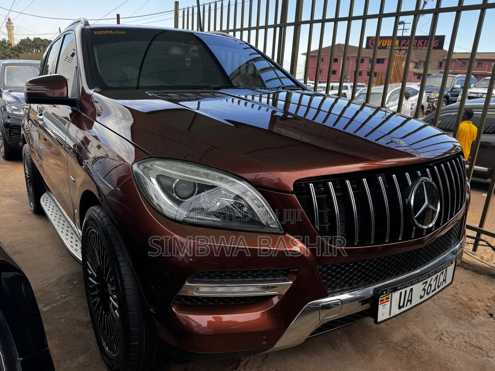 Mercedes-Benz M Class 2015 Brown