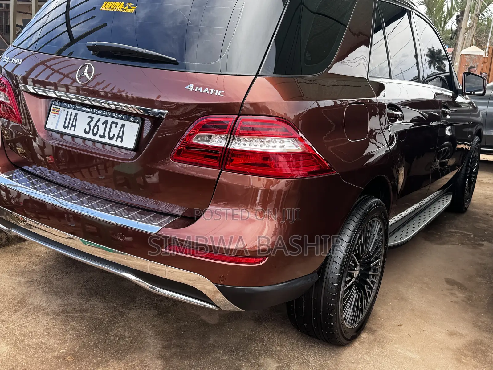 Mercedes-Benz M Class 2015 Brown
