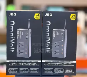 JBQ OmniVolt 27000mah Portable Power Station