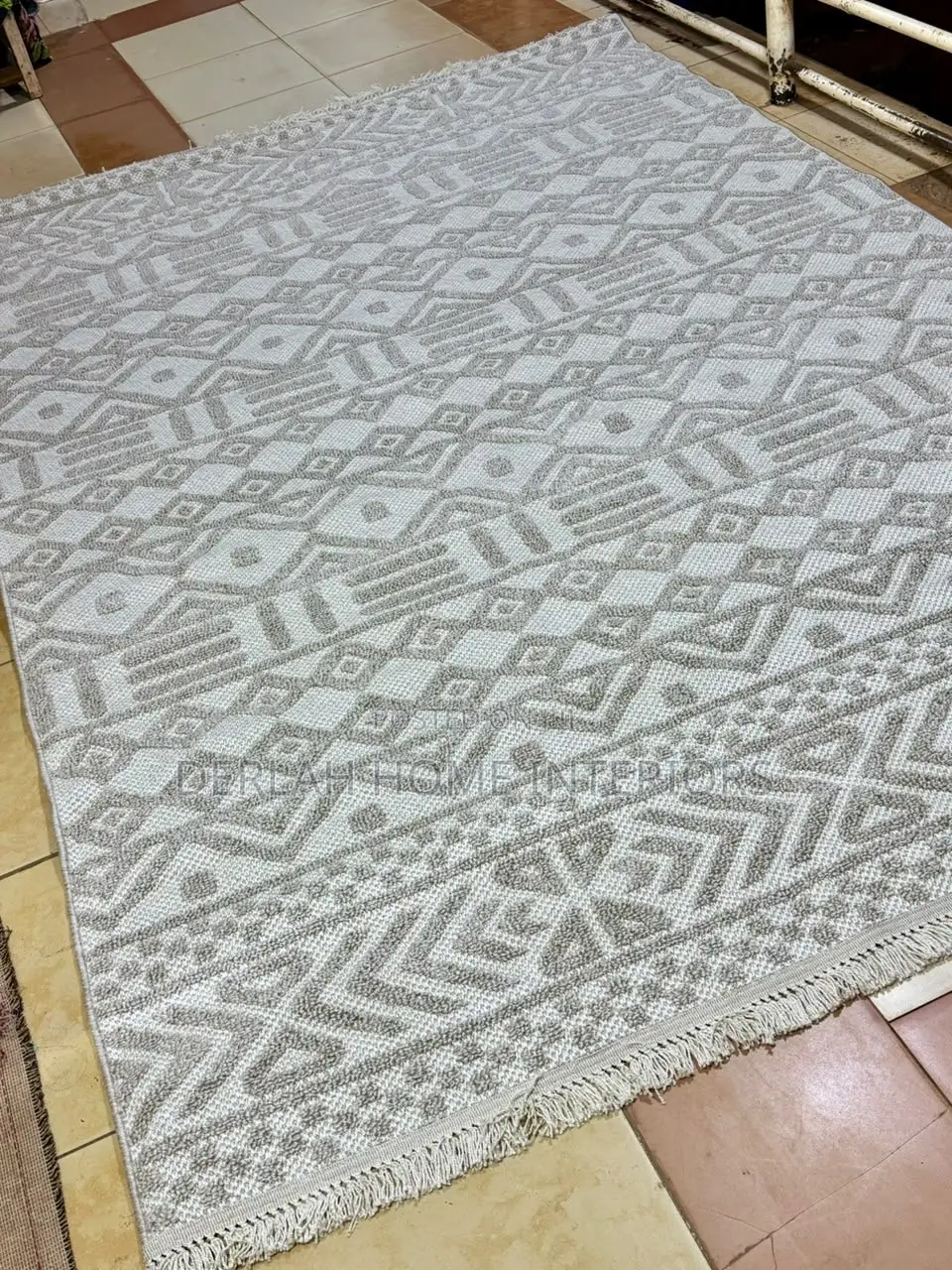 Baroque Center Table Carpets in Green