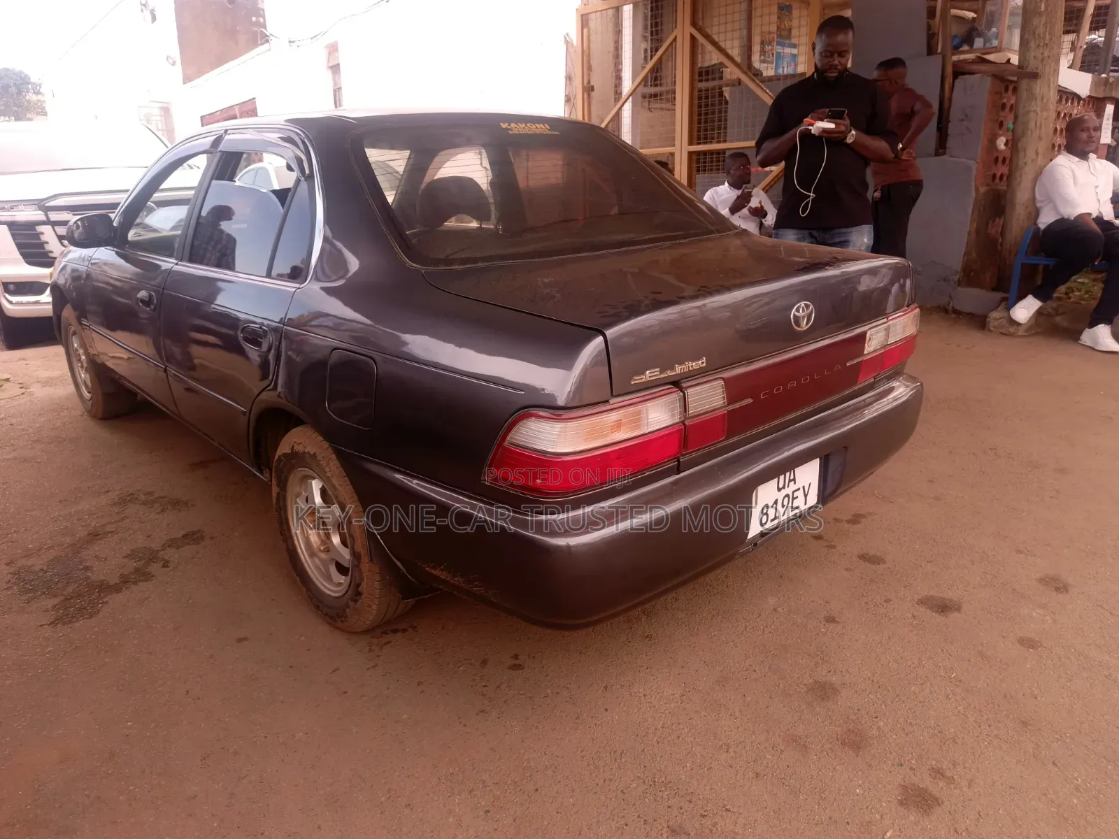 Toyota Corolla Sedan 1999 Gray