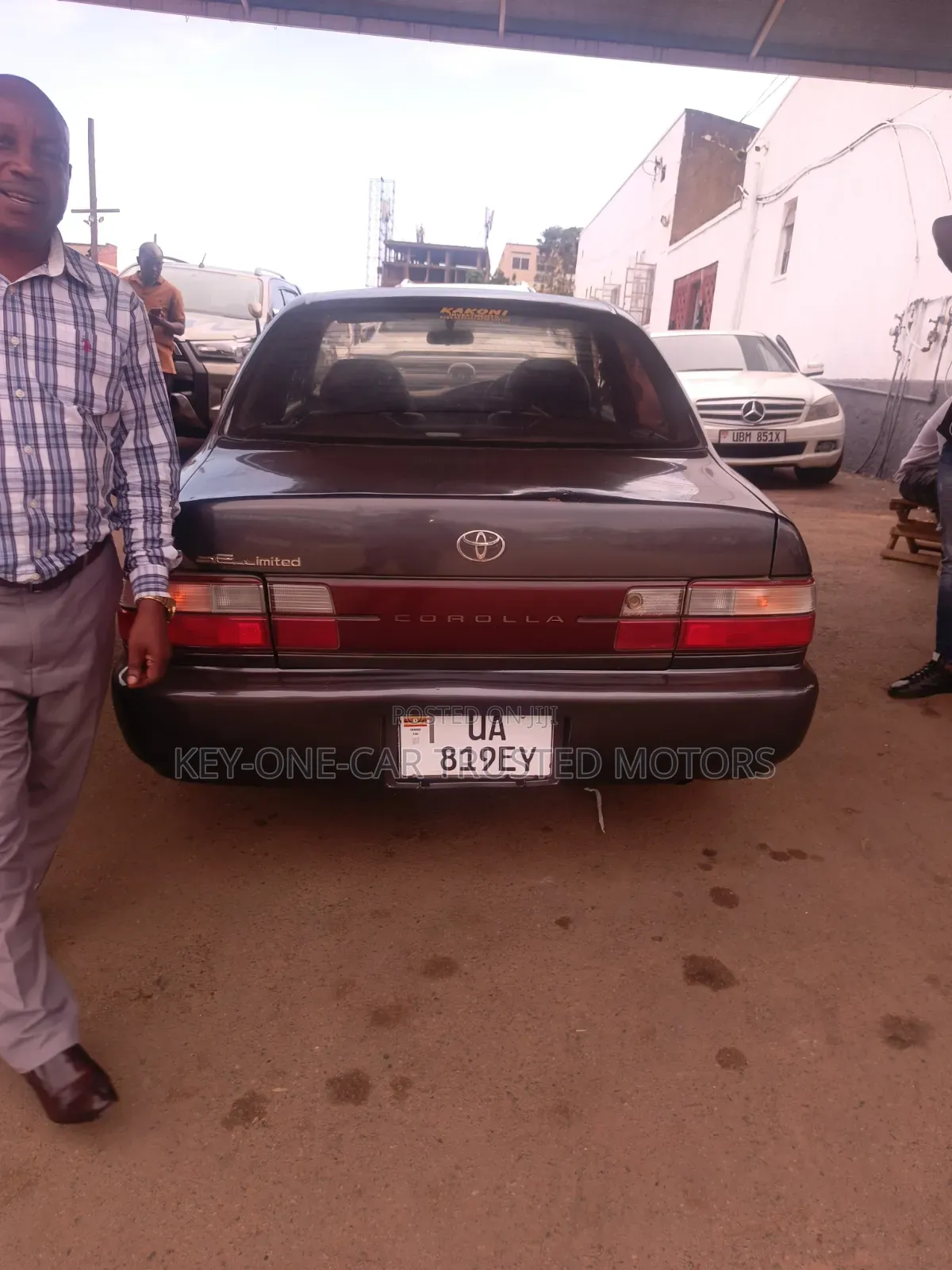 Toyota Corolla Sedan 1999 Gray