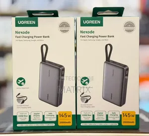 20000mah Ugreen Nexode Power Bank 145W Laptop Portable Charger