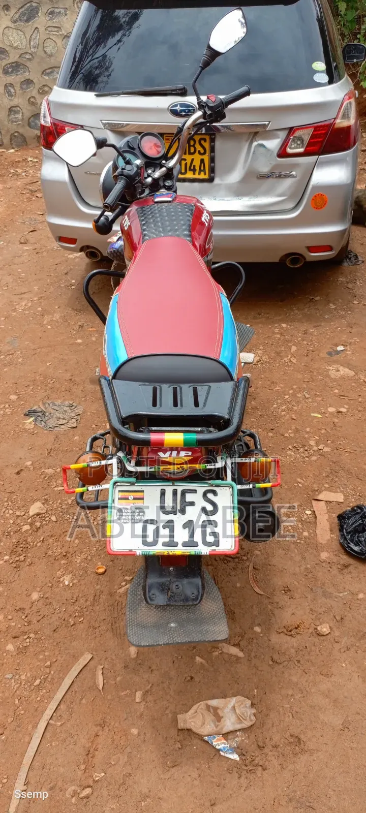 TVS HLX 125 2022 Red