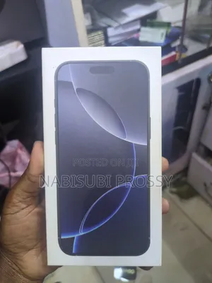 New Apple iPhone 16 Pro 128 GB Black