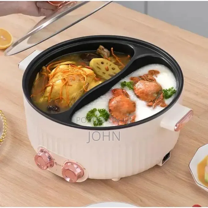 Double Sided Electric Cooking Pot