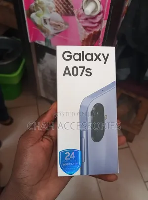 New Samsung Galaxy A07s 64 GB Black