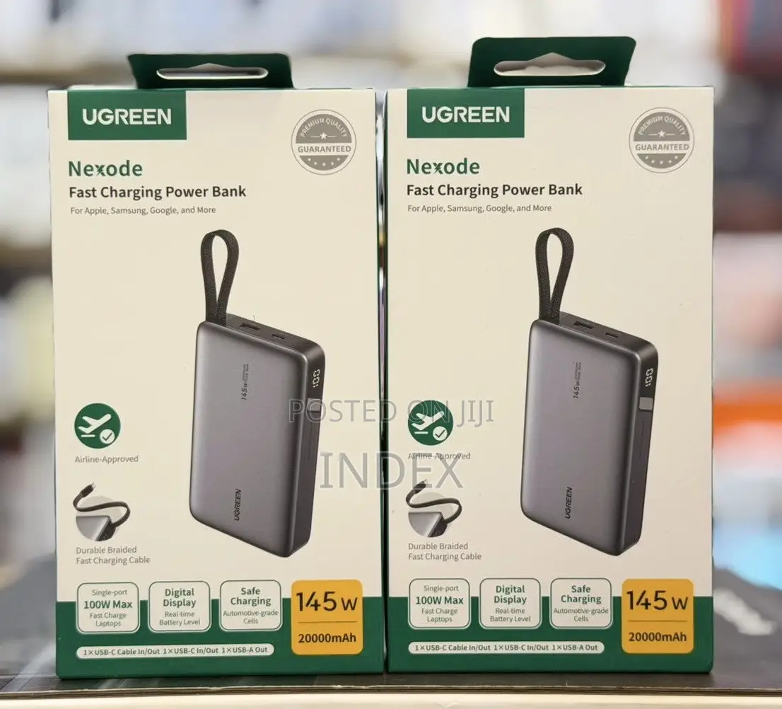 Ugreen Nexode 145W Power Bank 20000mah 145W Laptop Portable Charger