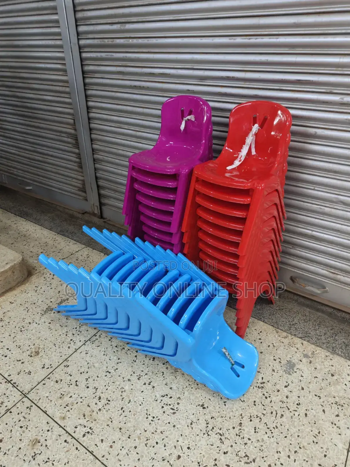 Polypropylene Kids Armless Chairs Kids Plastic Chairs