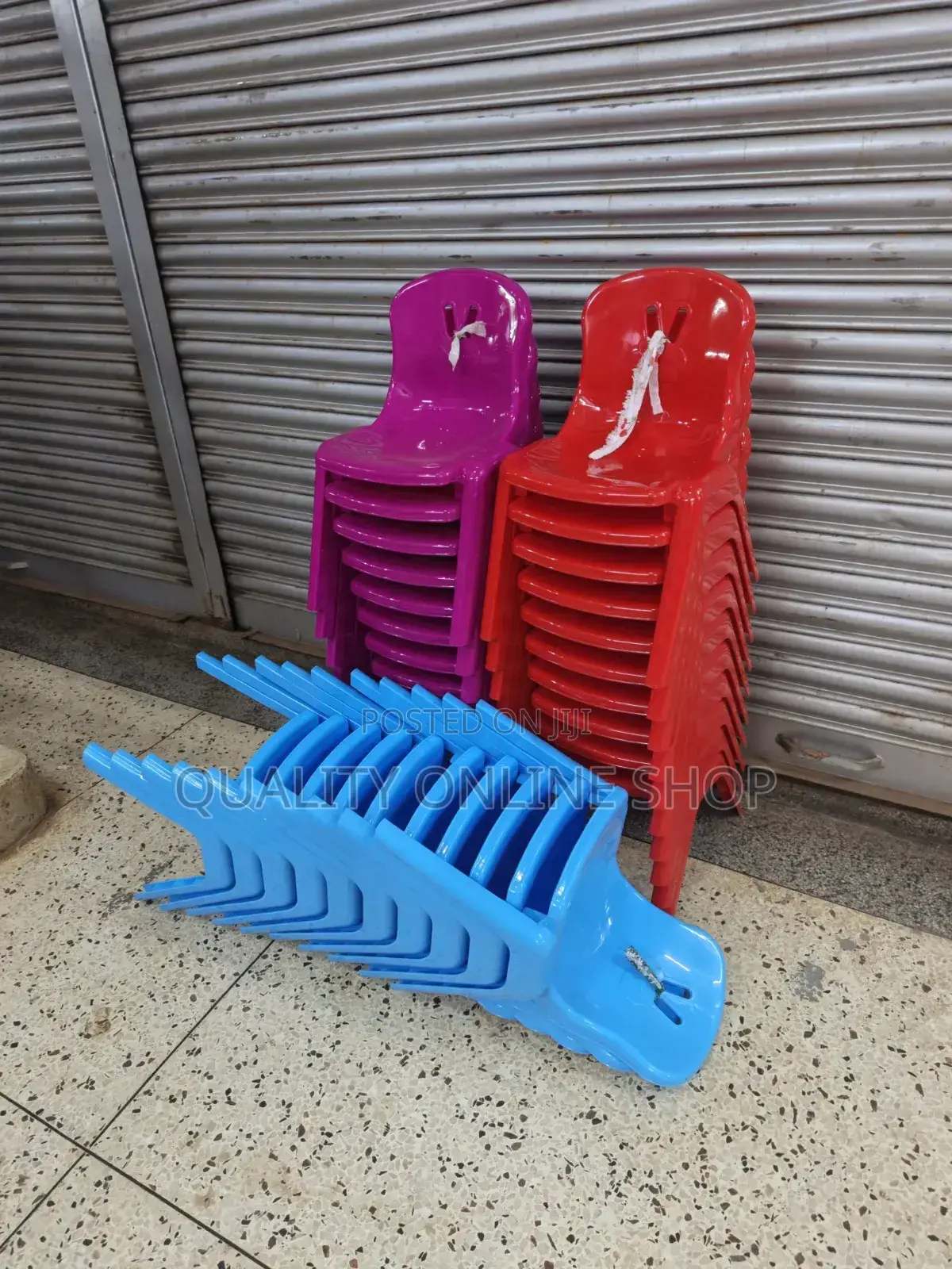 Polypropylene Kids Armless Chairs Kids Plastic Chairs