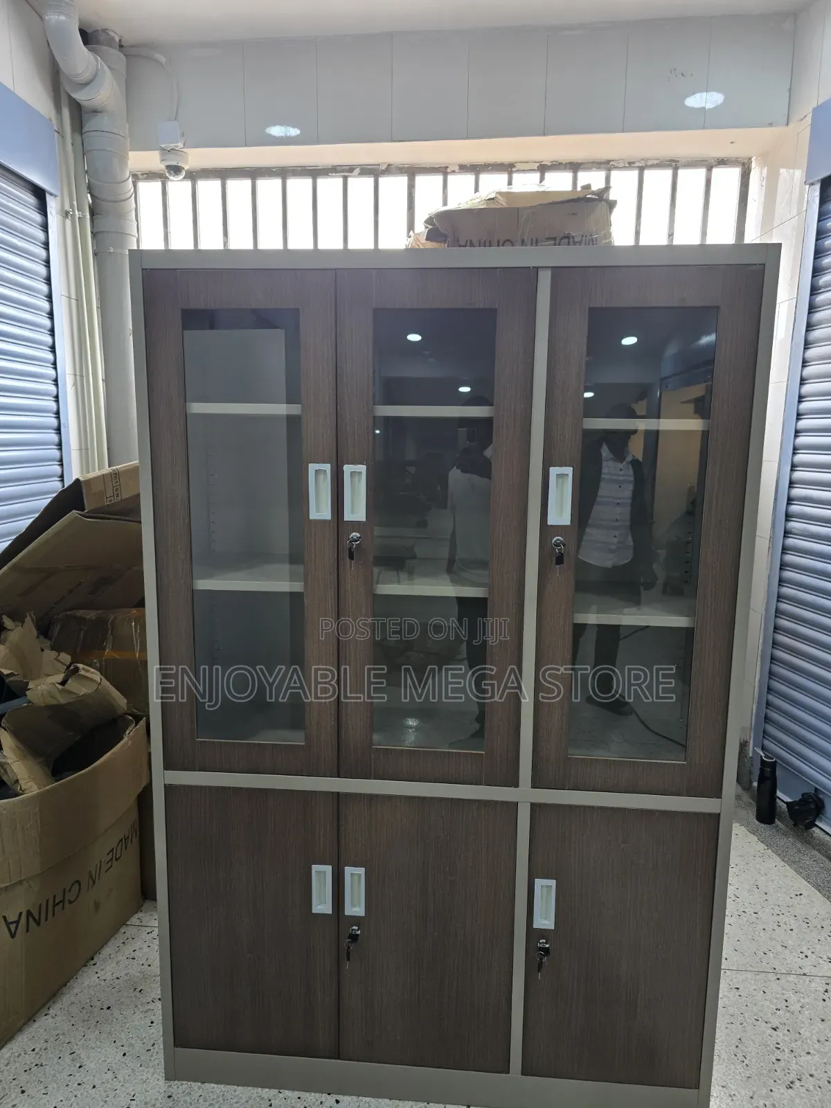 Metallic 3 Door File Cabinet 3 Door File Cabinet