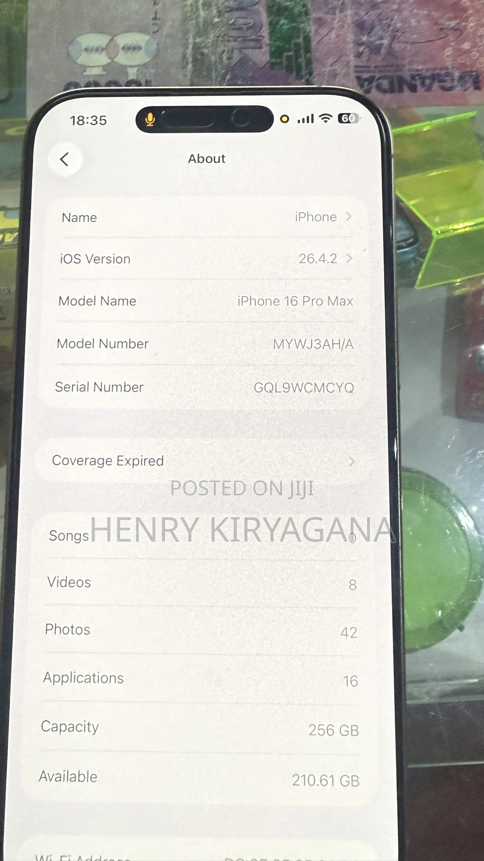 Apple iPhone 16 Pro Max 256 GB Gold