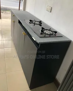 Black Kictech Cabinet 150cm Length