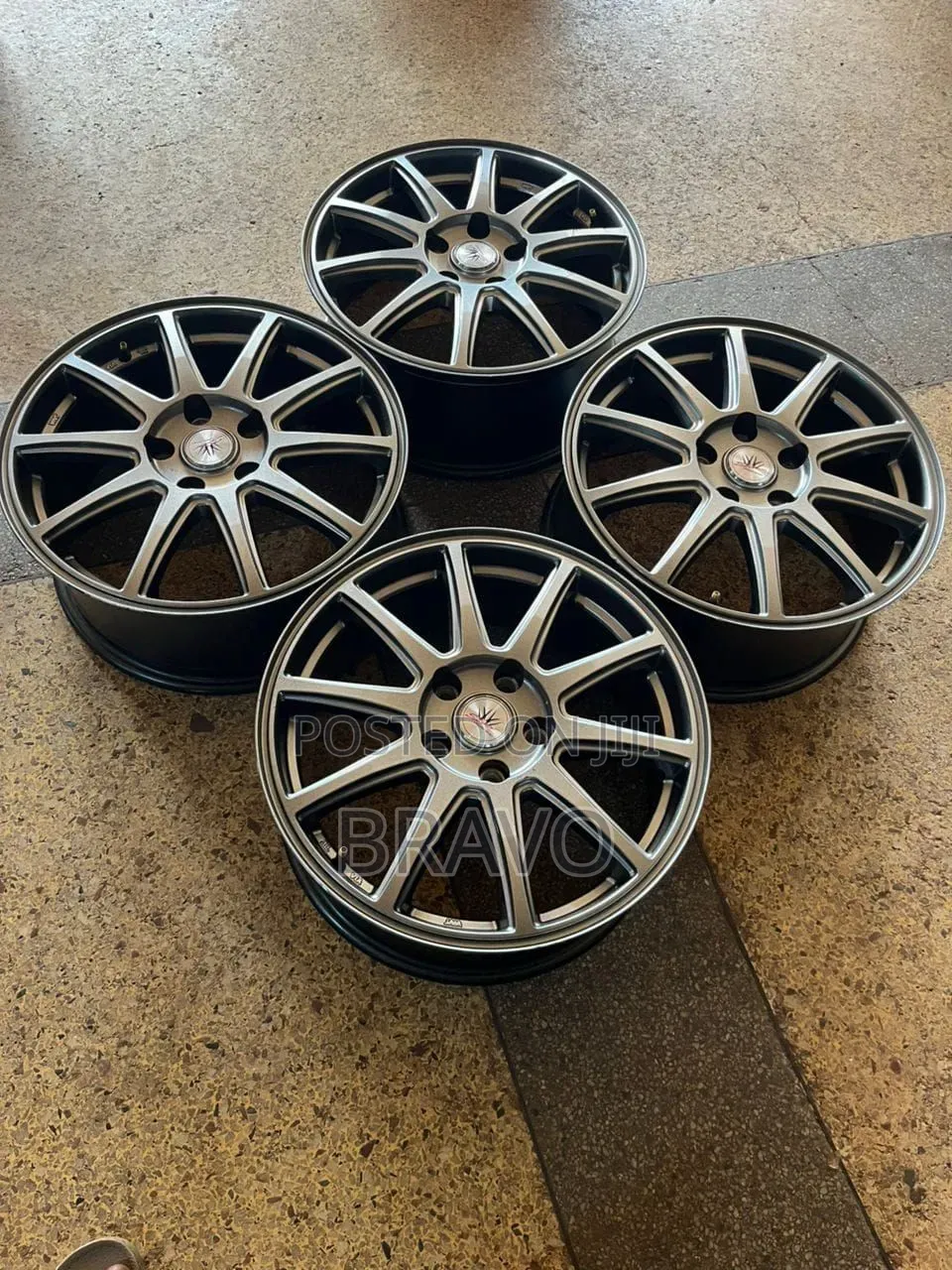 Size 17 Rims for Mazda CX5 Model.