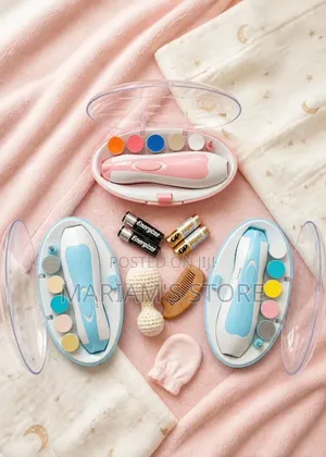 6-in-1 Electric Baby Nail Trimmer Set for Safely Filing