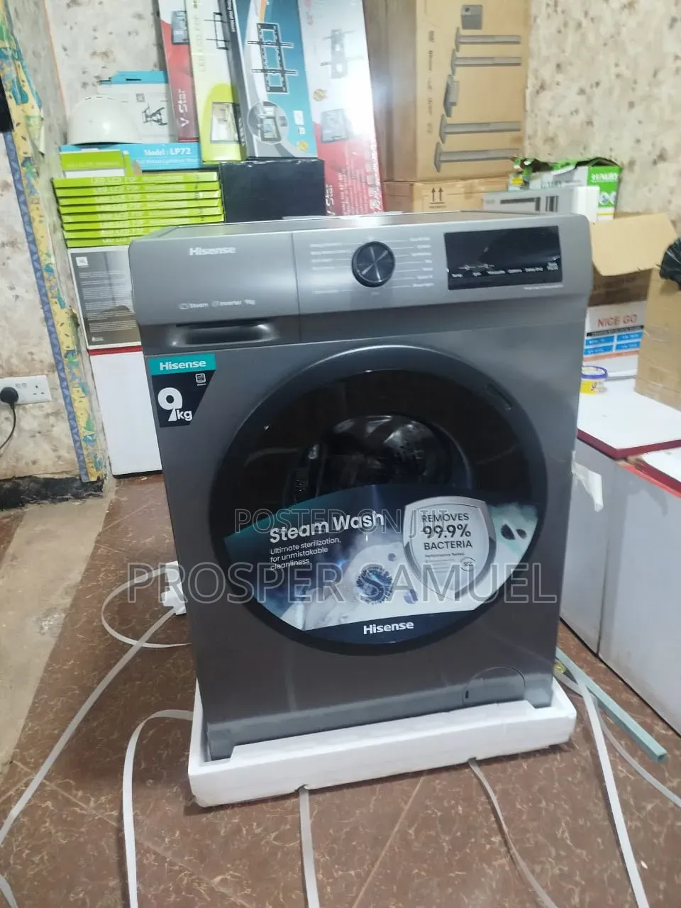 Washing Machine Brand New Hisense 9kg Front Loader