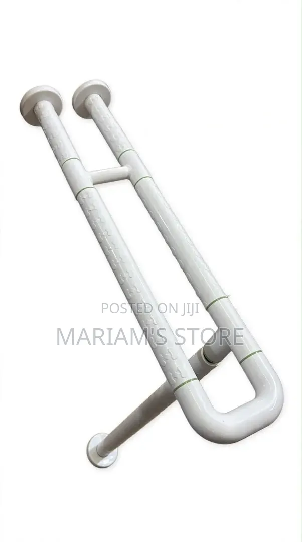 Floor-Mounted Foldable Grab Bar,