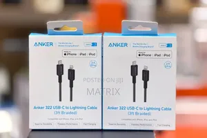 Anker USB C to iPhone Lightning Cable Charger – Durable Fast Charging