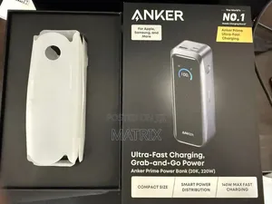 Anker Prime Power Bank 20000mah 3-Port Portable Charger 220W Max