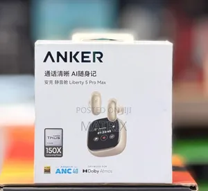 Anker Liberty 5 Pro Max Earbuds, AI Note-Taker