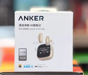 Anker Liberty 5 Pro Max Earbuds, AI Note-Taker