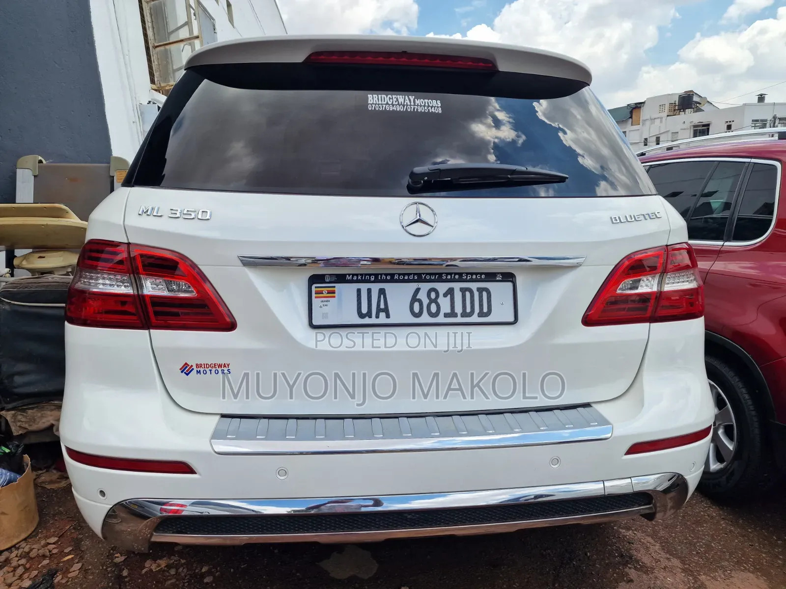 Mercedes-Benz M Class 2014 White