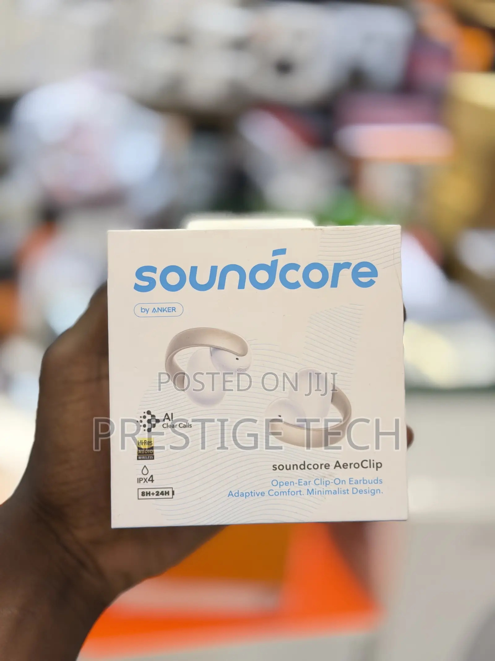 Anker Soundcore AeroClip Open-Ear Earbuds Clip-on Headphones Aero Clip