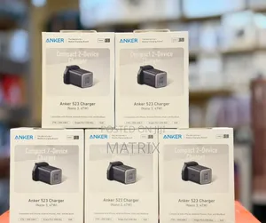 Anker Nano Charger, 2 Port Compact Foldable GaN USB C Charger