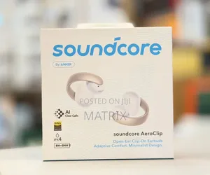 Anker AeroClip Soundcore Open-Ear Earbuds, Clip-on Headphones