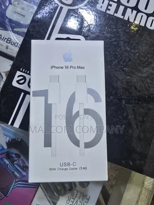 iPhone USB-C 60W Fast Charging Cable 1M – Braided Type-C Cable Uganda