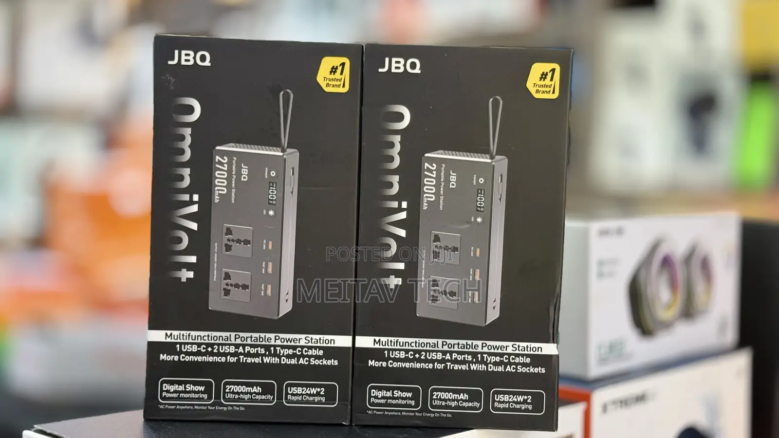 JBQ OmniVolt 27000mah Multifunctional Portable Power Station