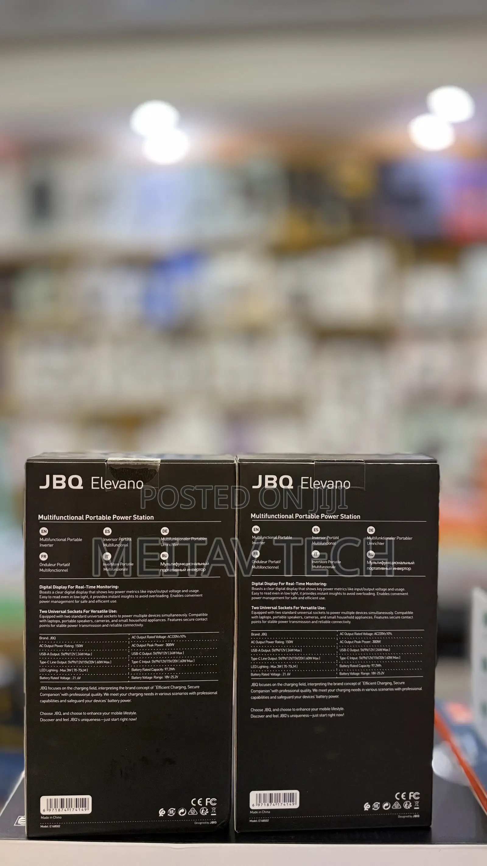 JBQ OmniVolt 27000mah Multifunctional Portable Power Station