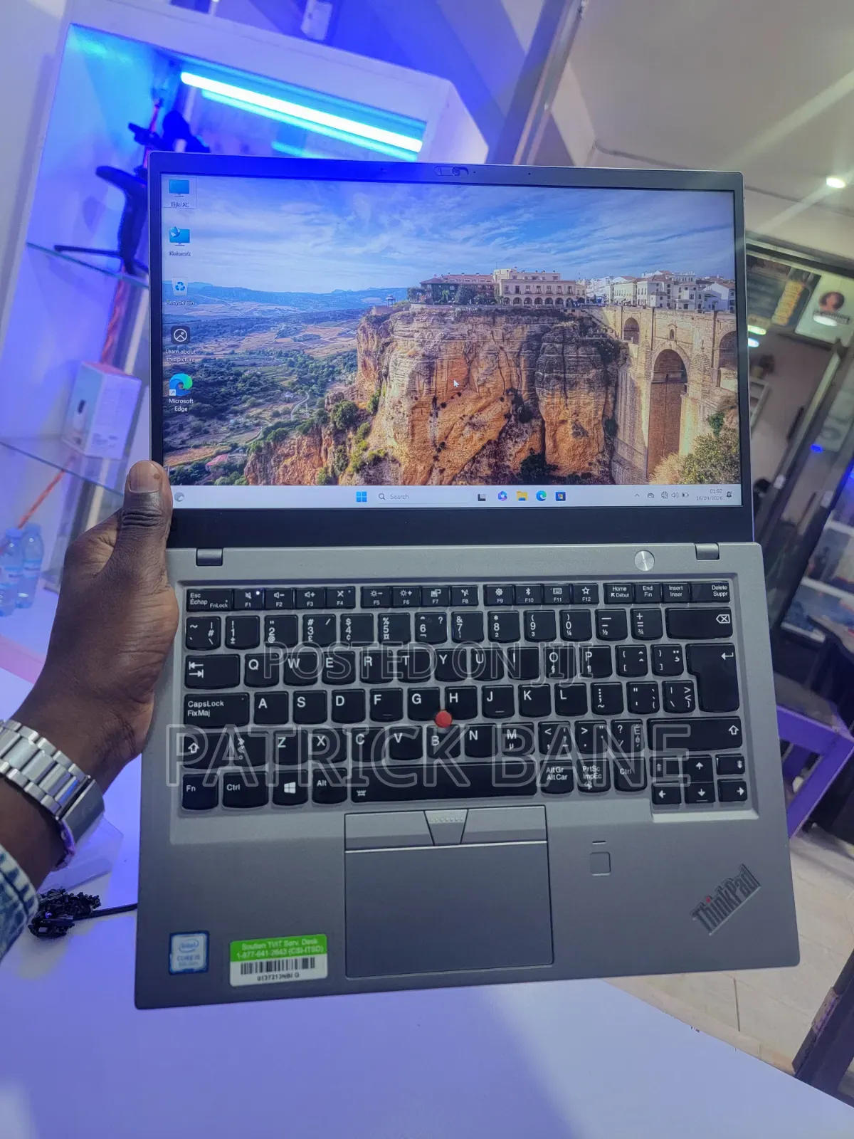 Laptop Lenovo ThinkPad X1 Carbon 8GB Intel Core i5 SSD 256GB