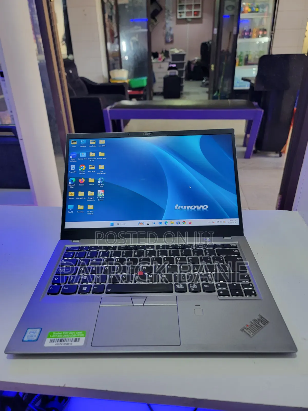 Laptop Lenovo ThinkPad X1 Carbon 8GB Intel Core i5 SSD 256GB