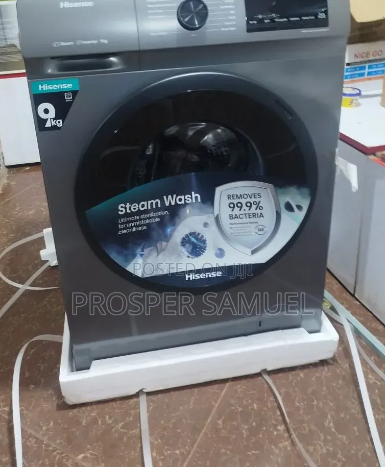 Washing Machine Brand New Hisense 9kg Front Loader