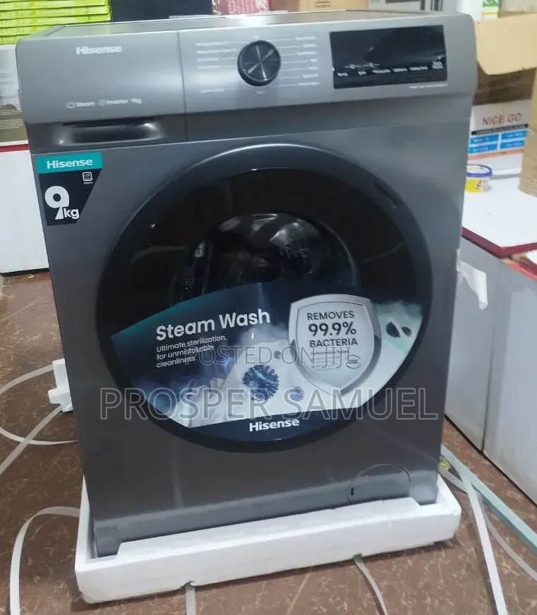 Washing Machine Brand New Hisense 9kg Front Loader