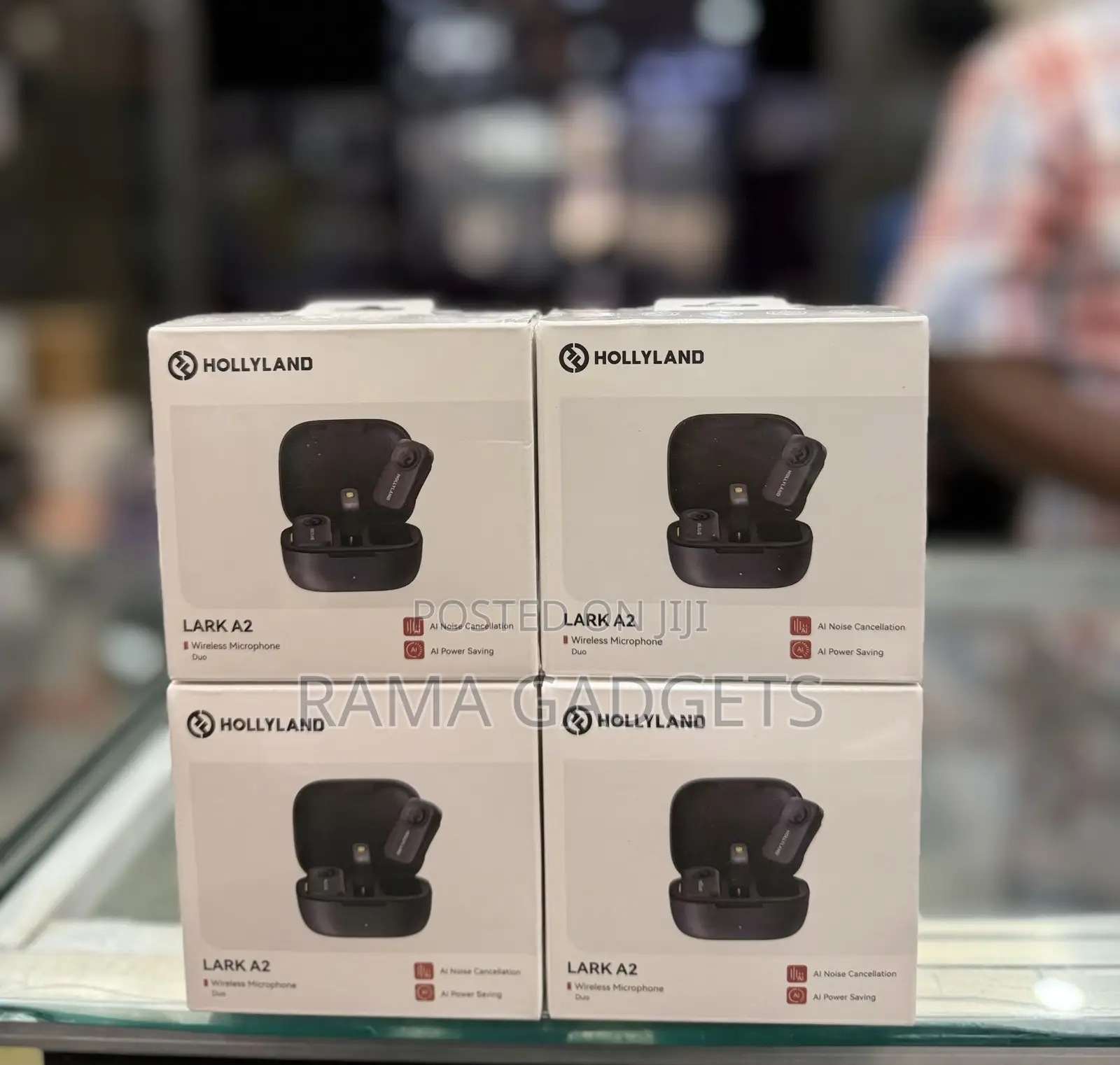 Hollyland Lark A2 Wireless Microphone System.
