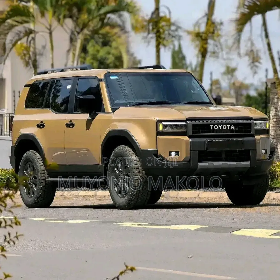 New Toyota Land Cruiser Prado 2024 Gold