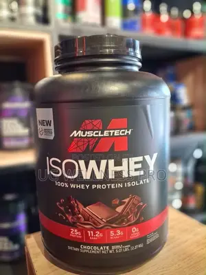 MuscleTech IsoWhey Pure Isolate Protein 2kg (72 Servings) - Chocolate