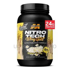 MuscleTech Nitro-Tech 100% Whey Gold 2 Lb (27 Servings) - Banana Cream