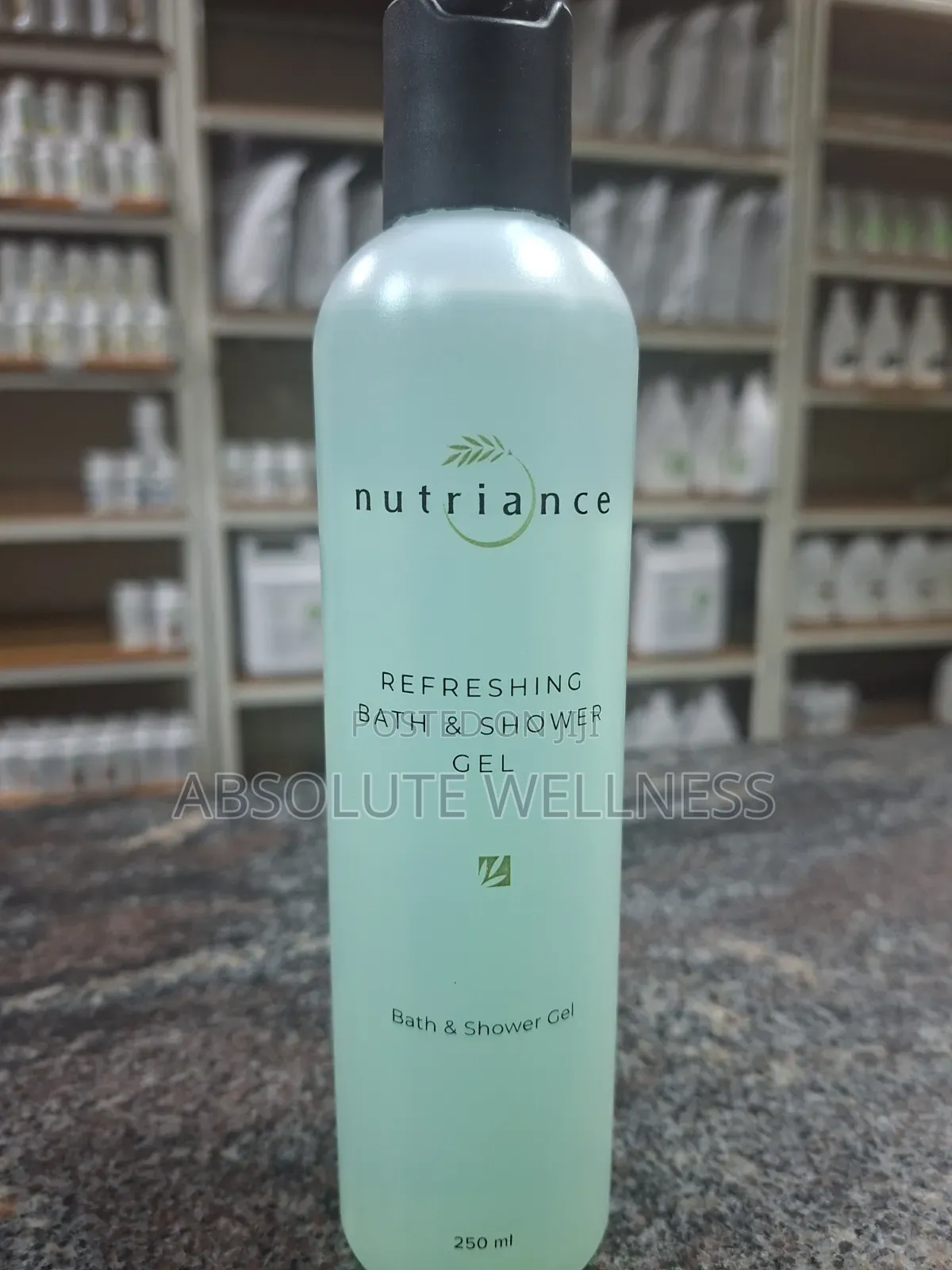 Refreshing Bath and Shower Gel.