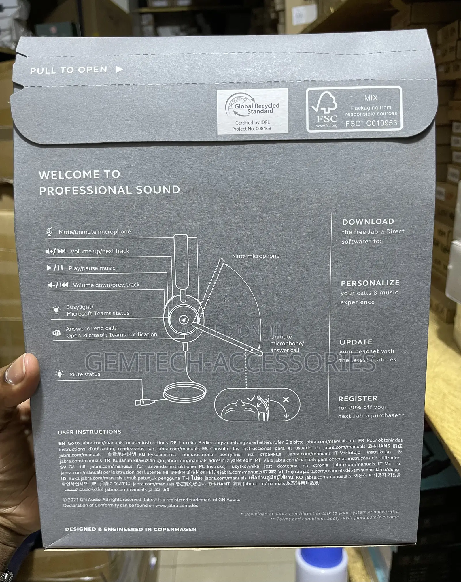 Jabra Evolve 2 40 Headsets