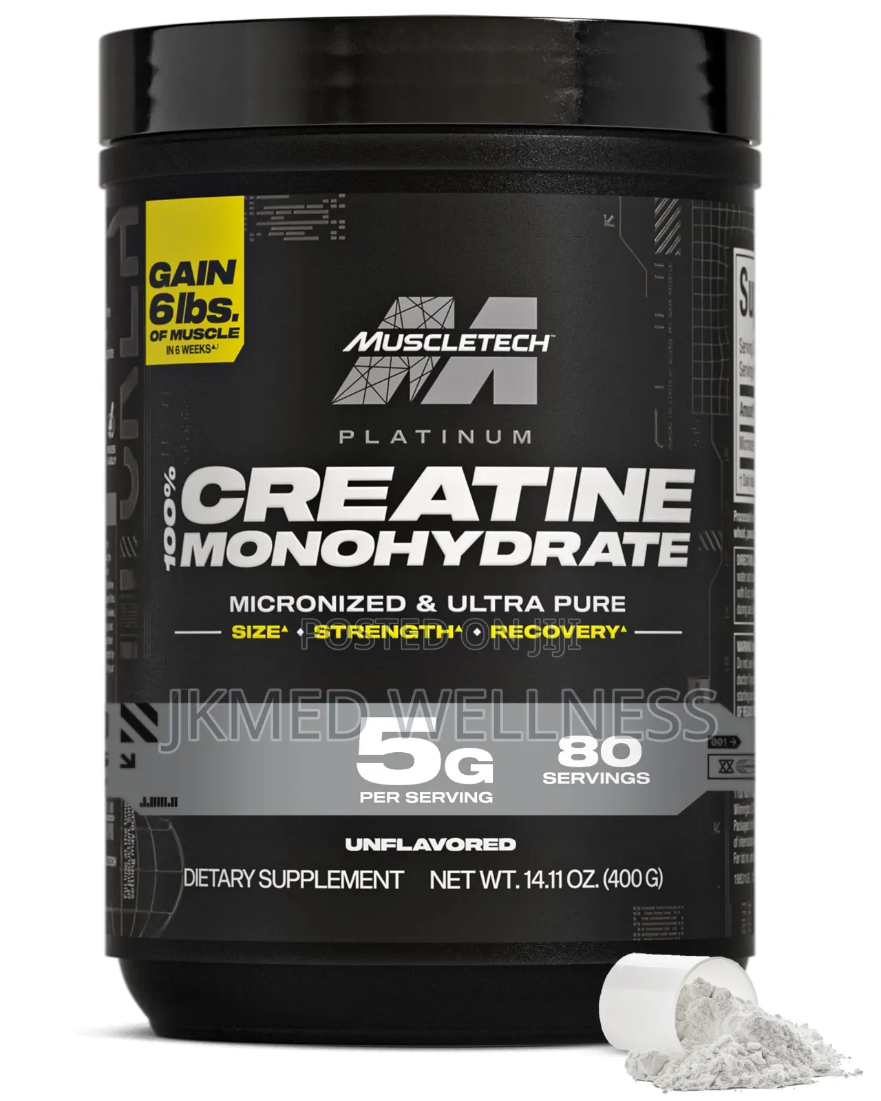 MuscleTech Platinum 100% Glutamine (300g)