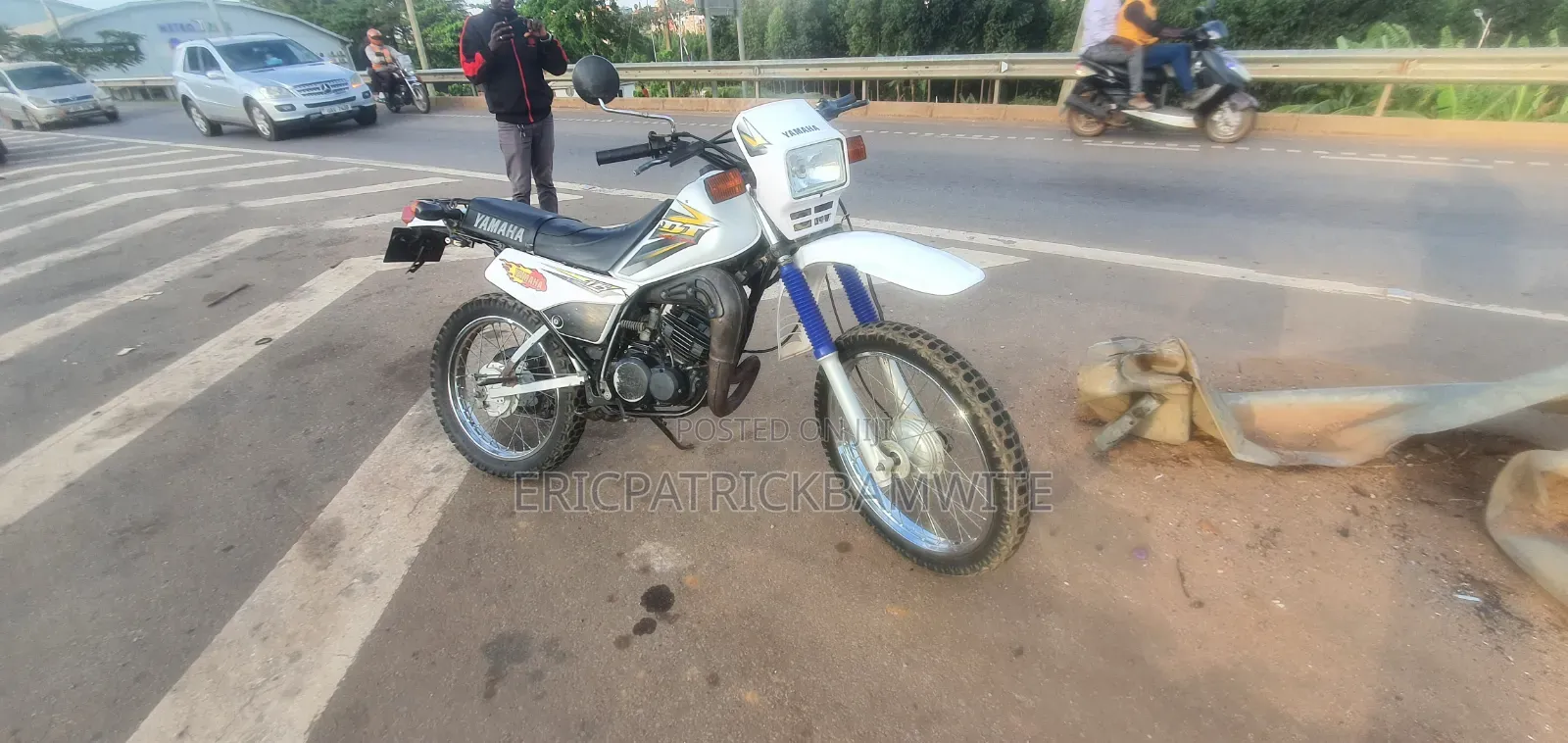Yamaha DT125 2014 White