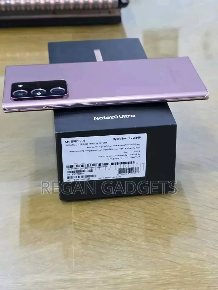 Samsung Galaxy Note 20 Ultra 5G 256 GB Rose Gold