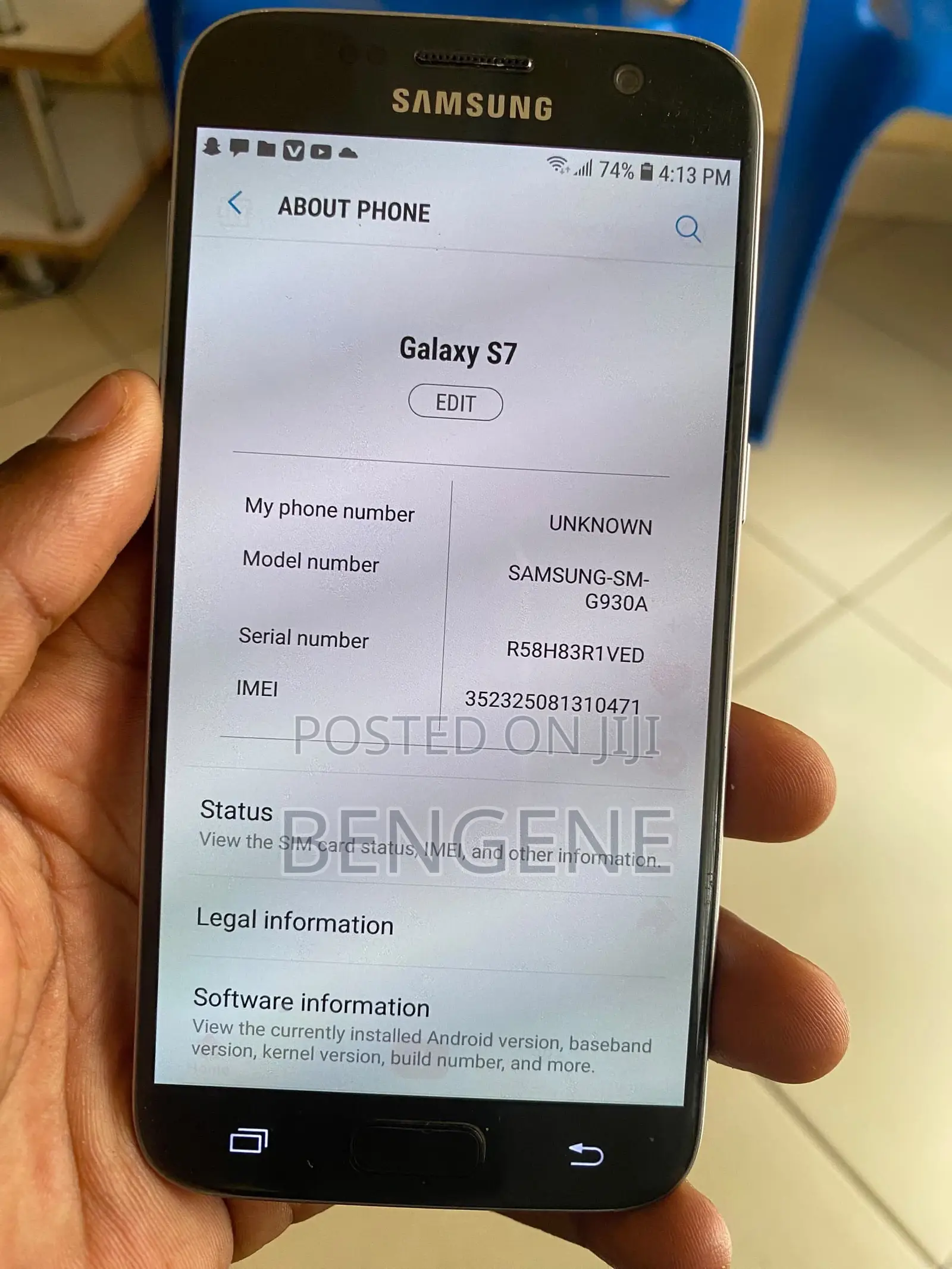 Samsung Galaxy S7 32 GB Black