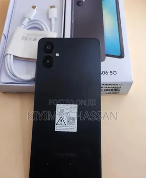 New Samsung Galaxy A06 128 GB Black