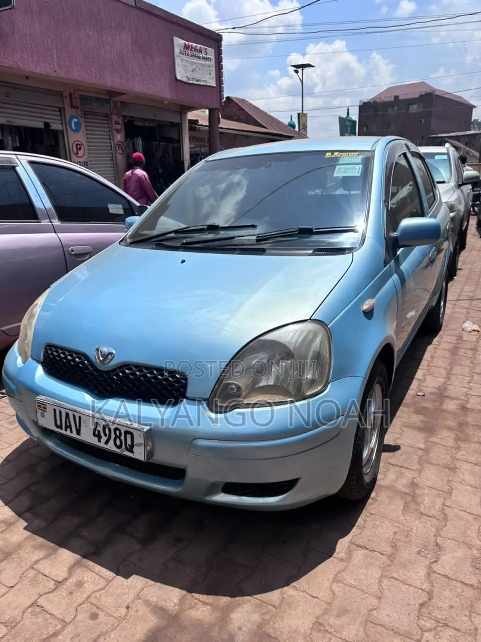 Toyota Vitz 1.3 FWD 3dr 2003 Blue