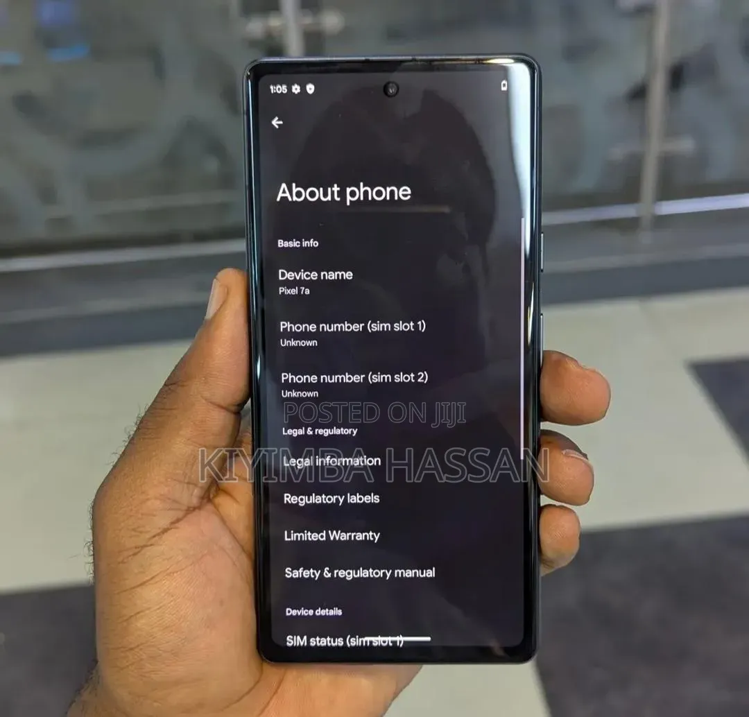 Google Pixel 7a 128 GB Black